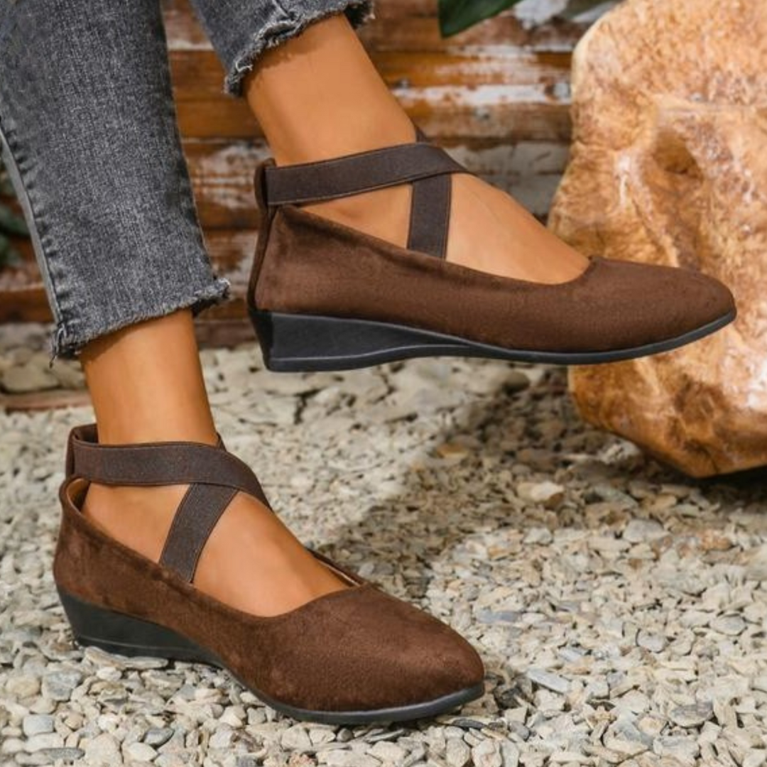 Brigitte | Chaussures compensées confortables