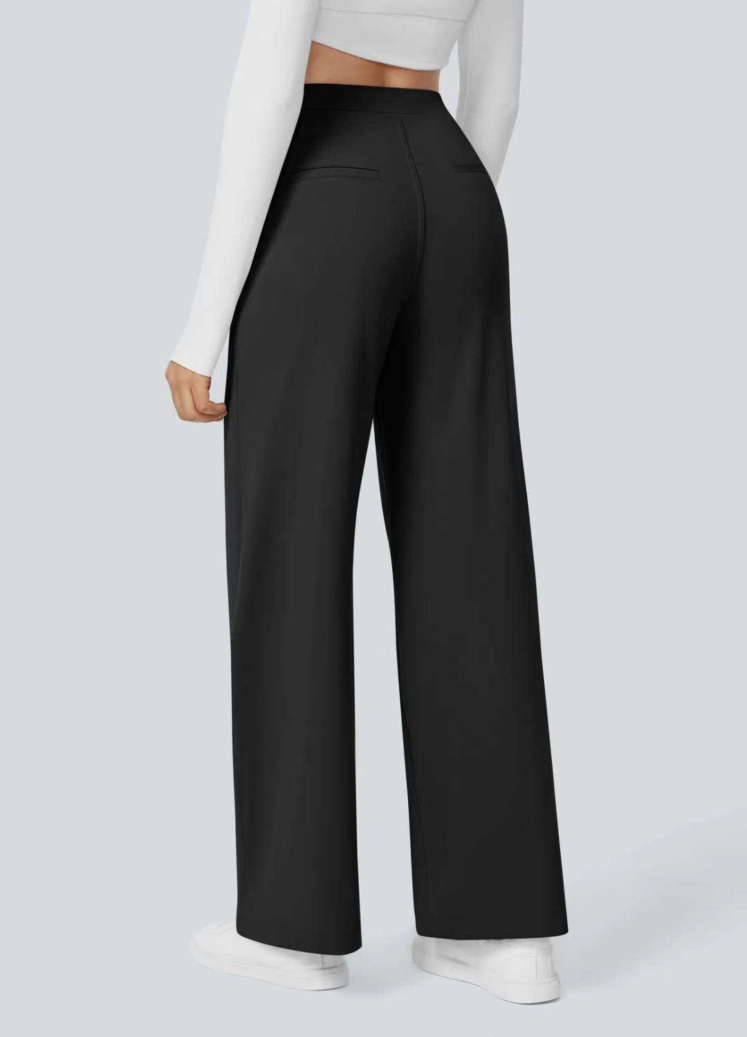 Dixie | Pantalon Extensible à Jambes Larges
