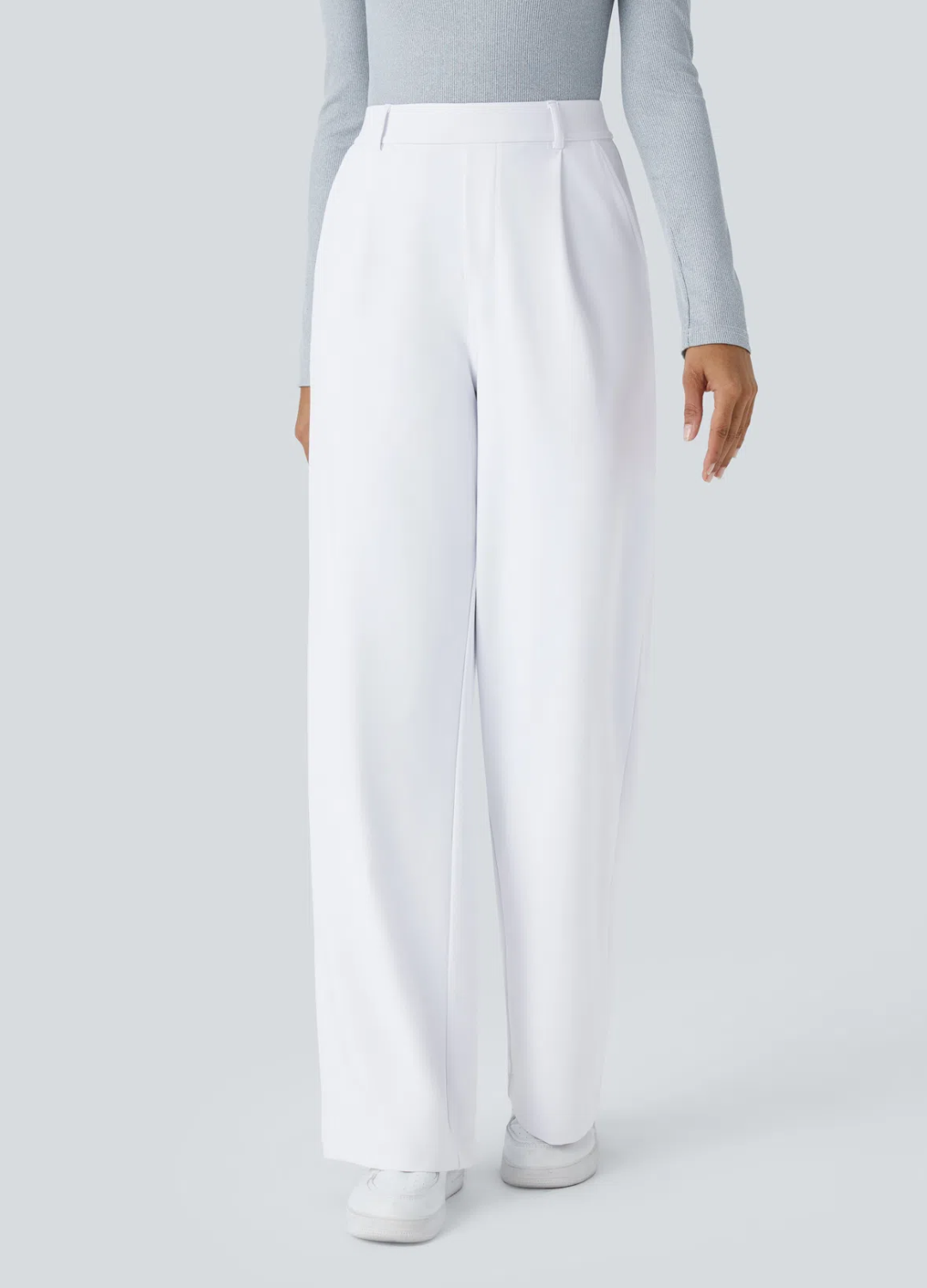 Dixie | Pantalon Extensible à Jambes Larges