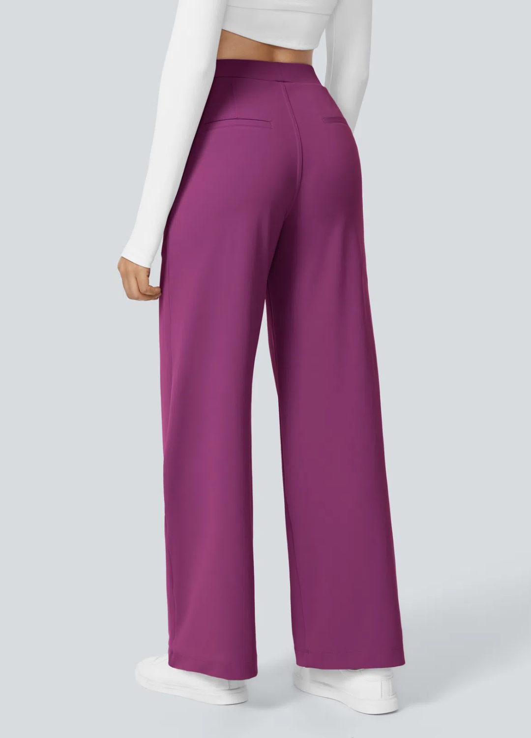 Dixie | Pantalon Extensible à Jambes Larges