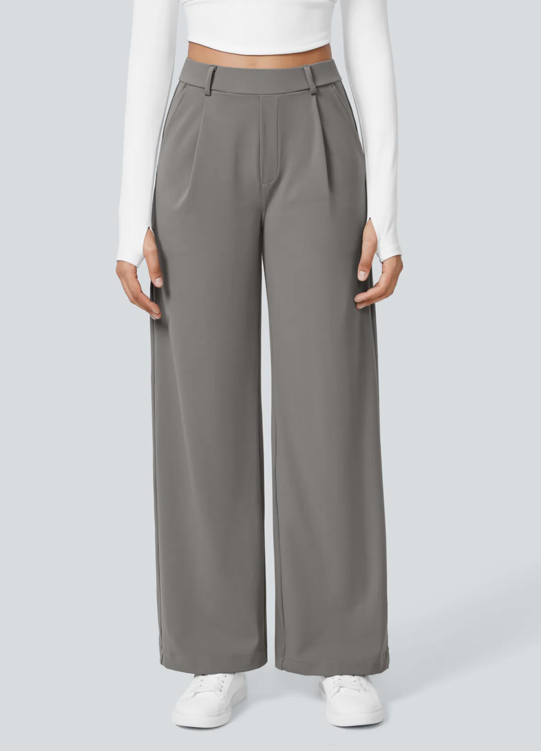 Dixie | Pantalon Extensible à Jambes Larges