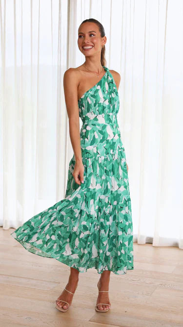 Alaine | Élégancia Robe Asymétrique Chic