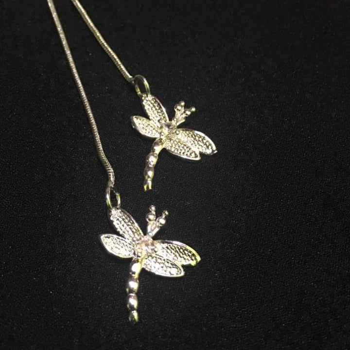 Collier Pendentif Libellule en Argent Sterling