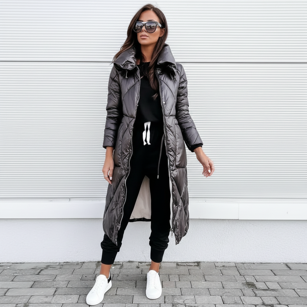 Sylvaine | Manteau d’Hiver Élégant & Chaud