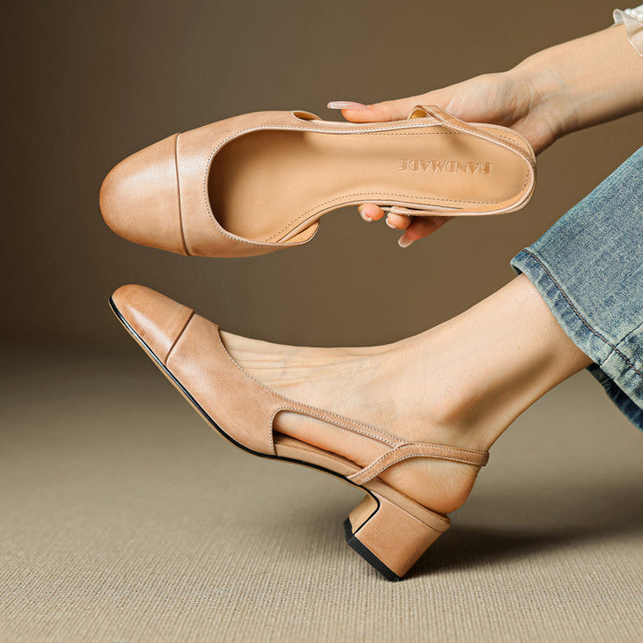 Rachel | Escarpins en Cuir Véritable
