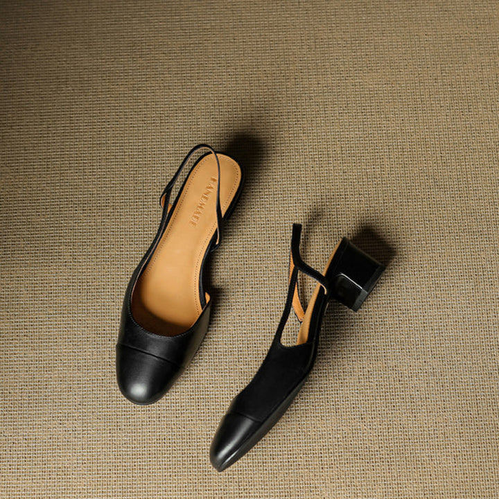 Rachel | Escarpins en Cuir Véritable