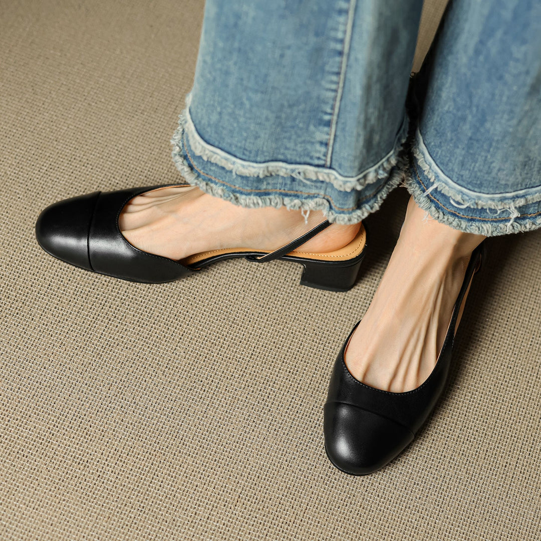 Rachel | Escarpins en Cuir Véritable