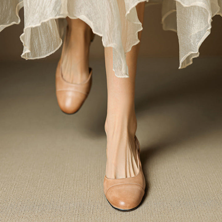 Rachel | Escarpins en Cuir Véritable