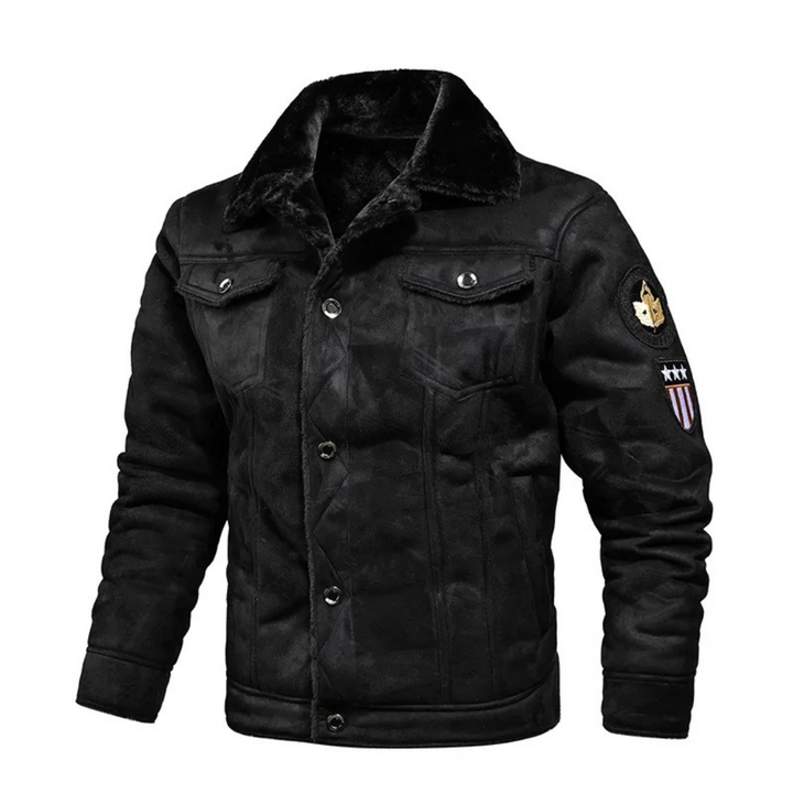 Noxar - Veste en Cuir Chaude et Polyvalente