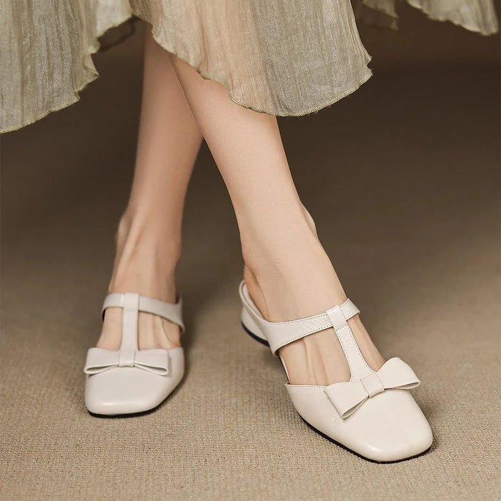 Camille | Mules en Cuir Elégantes