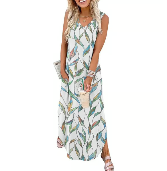Demi | Robe Maxi d’Été Élégante