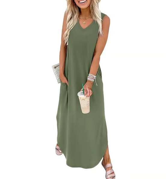 Demi | Robe Maxi d’Été Élégante