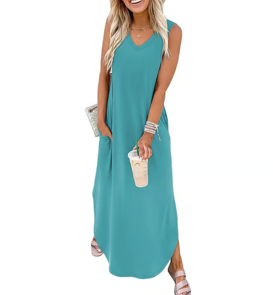 Demi | Robe Maxi d’Été Élégante