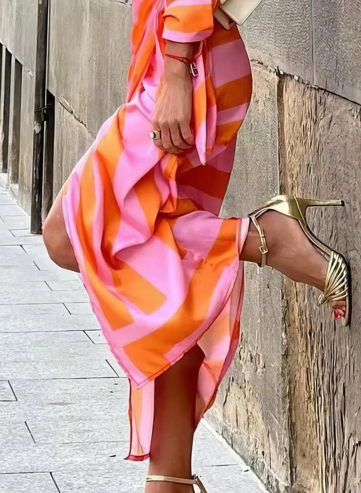 Amira - Élégante Robe Cache-Cœur