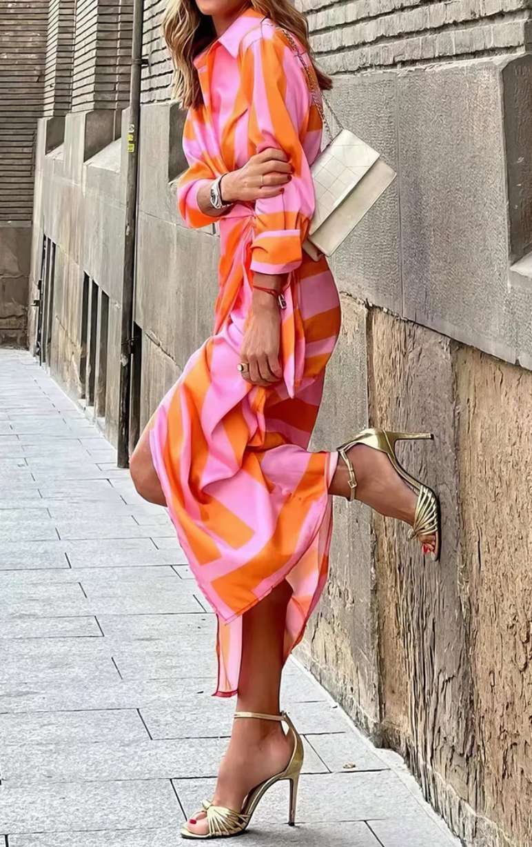 Amira - Élégante Robe Cache-Cœur