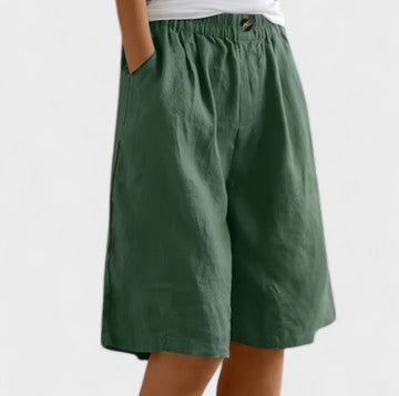 Yseult | Jupe-culotte ample en lin