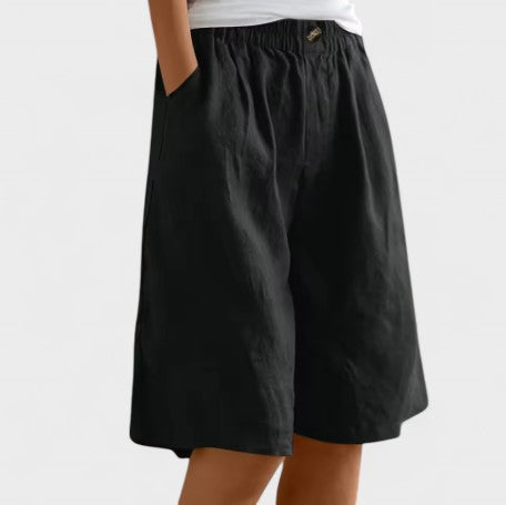 Yseult | Jupe-culotte ample en lin
