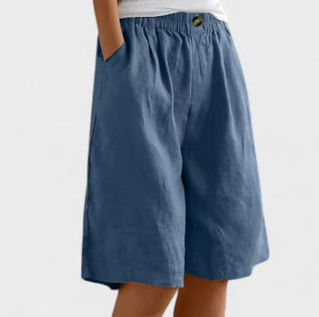 Yseult | Jupe-culotte ample en lin