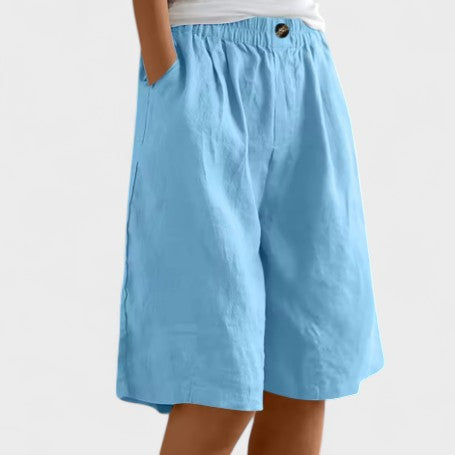 Yseult | Jupe-culotte ample en lin
