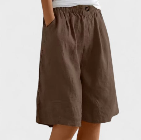 Yseult | Jupe-culotte ample en lin