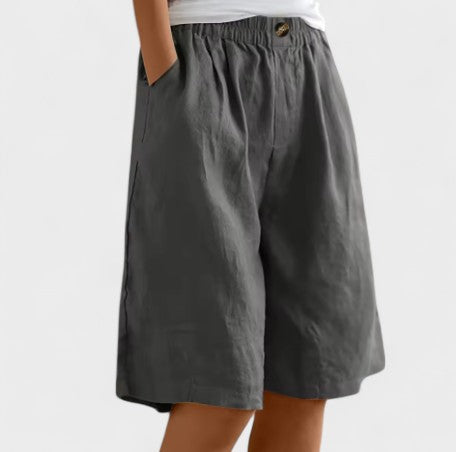Yseult | Jupe-culotte ample en lin