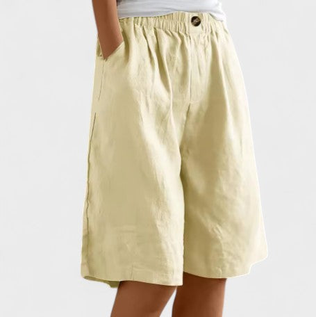 Yseult | Jupe-culotte ample en lin