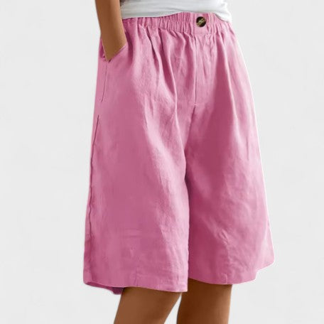 Yseult | Jupe-culotte ample en lin