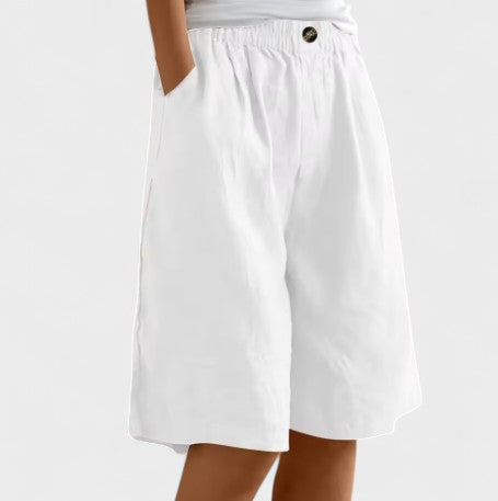 Yseult | Jupe-culotte ample en lin