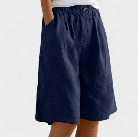 Yseult | Jupe-culotte ample en lin