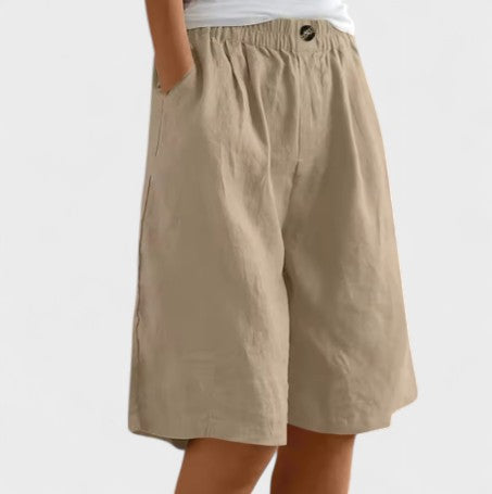 Yseult | Jupe-culotte ample en lin