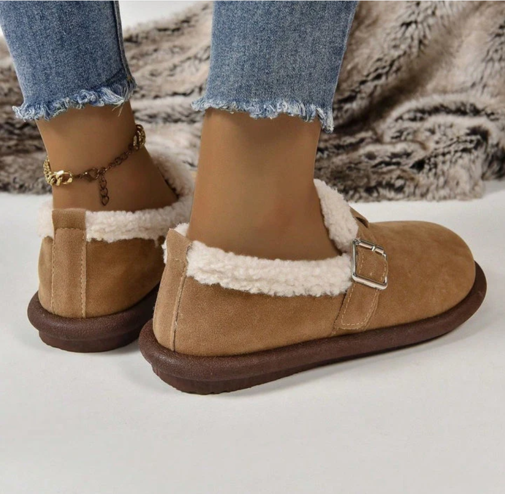 Sara | Mocassins Fleece Élégants