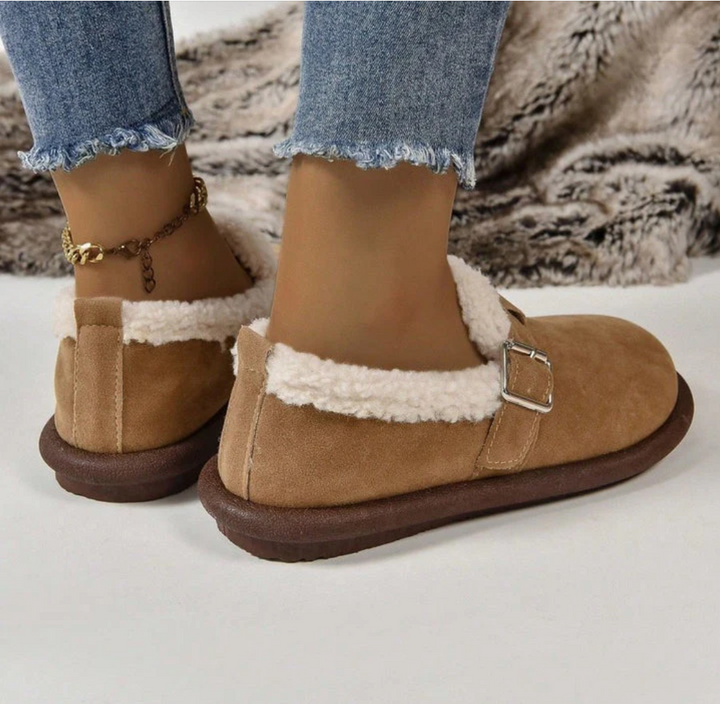 Sara | Mocassins Fleece Élégants