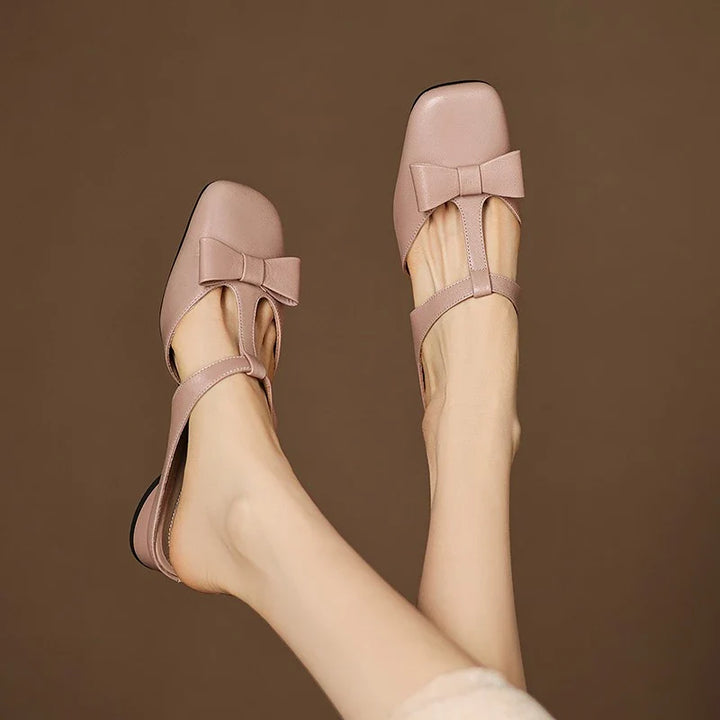 Camille | Mules en Cuir Elégantes