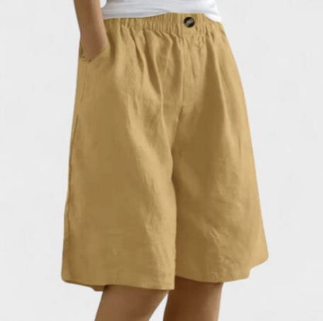 Yseult | Jupe-culotte ample en lin