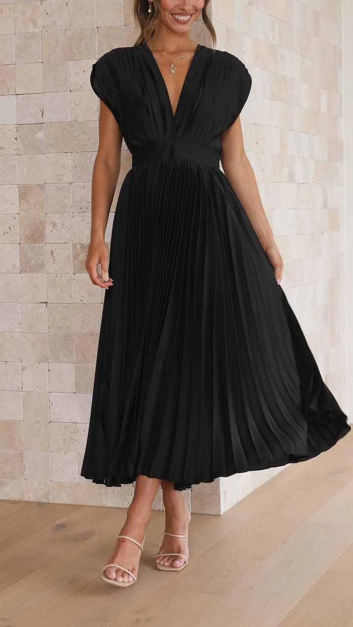 Zara - Lyonique Robe Plissée Chic
