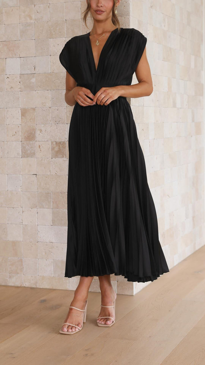 Zara - Lyonique Robe Plissée Chic