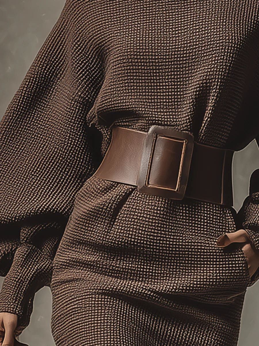 Séphora | Robe Élégante en Lin Naturel