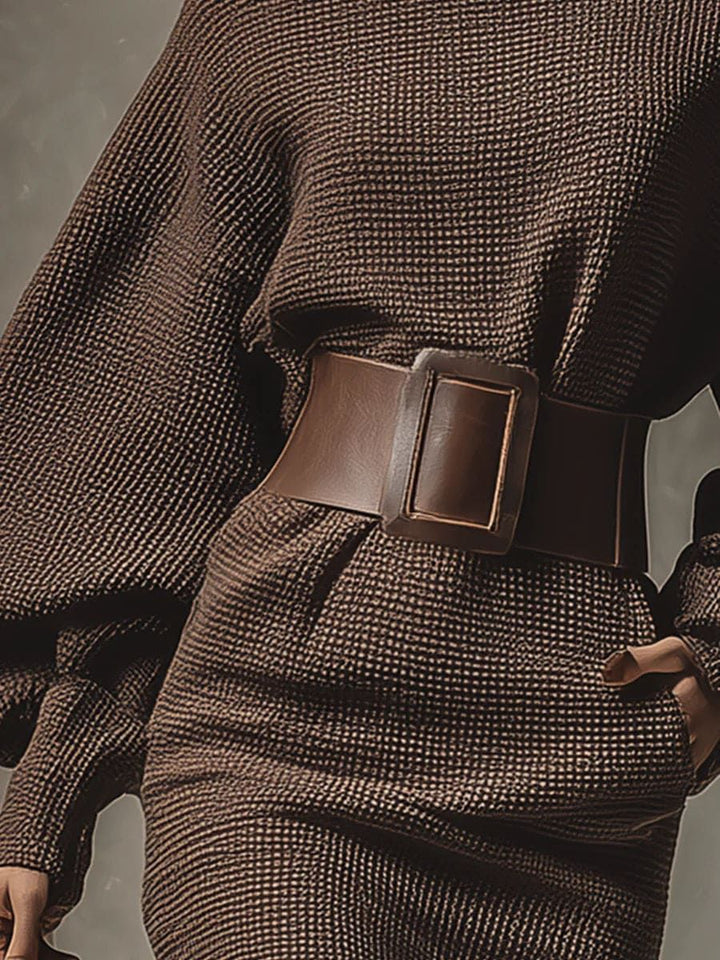 Séphora | Robe Élégante en Lin Naturel