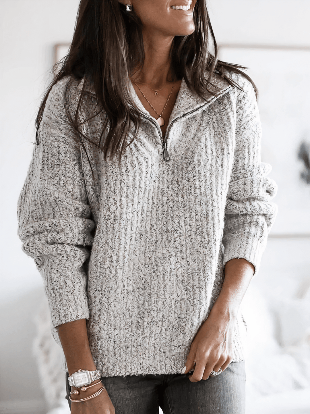 Amélie | Pull Élégant et Confortable