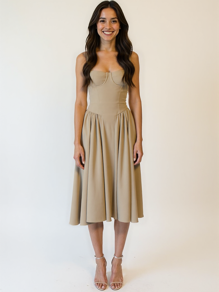 Nova | Robe Corset Midi