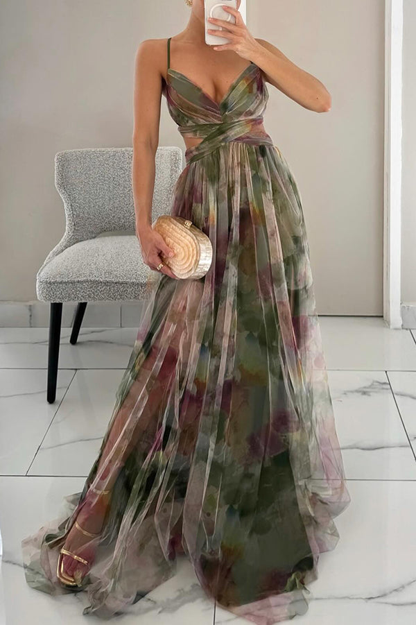 Frostine - Élégante Robe Florale