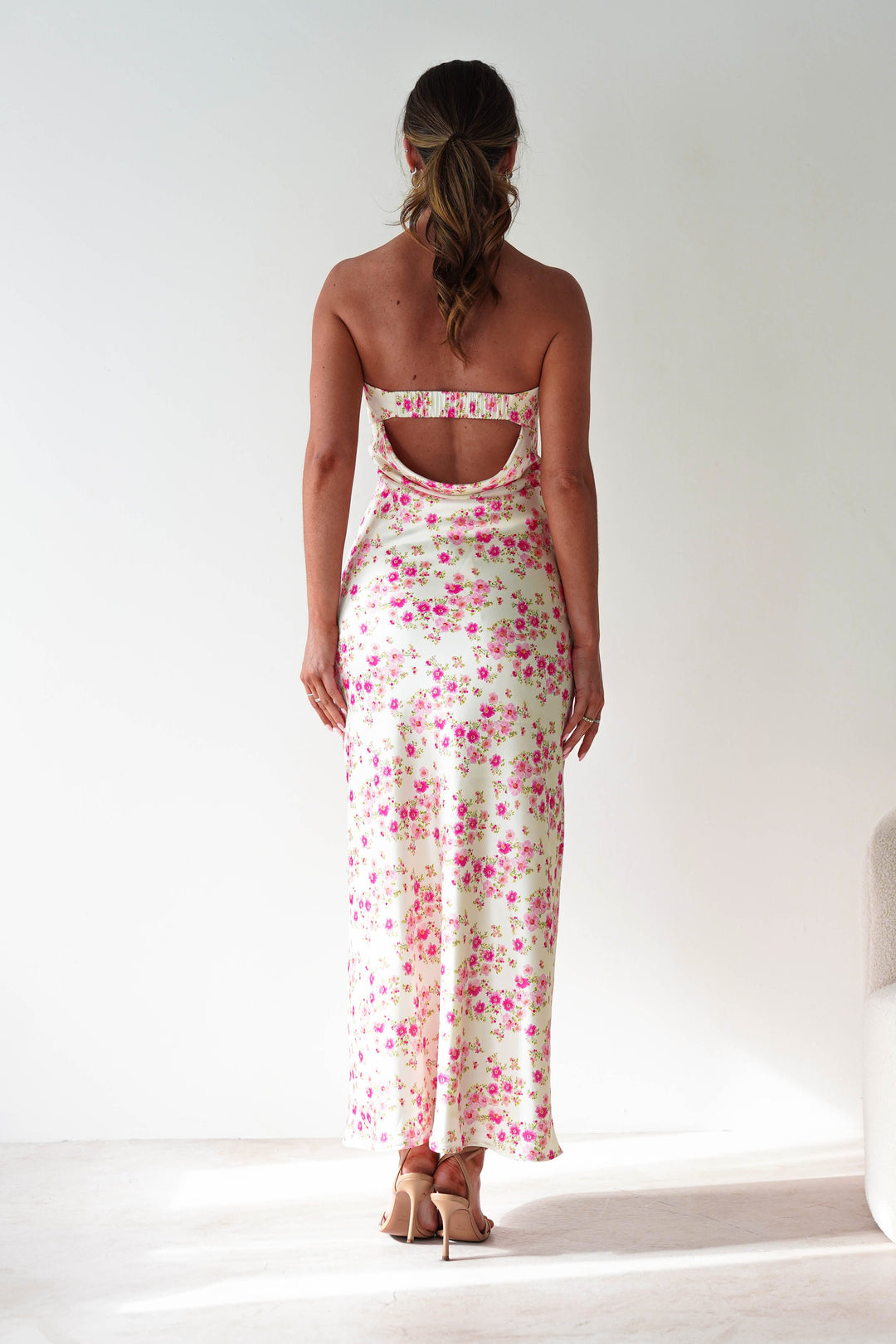 Raina | Robe Longue à Imprimé Floral