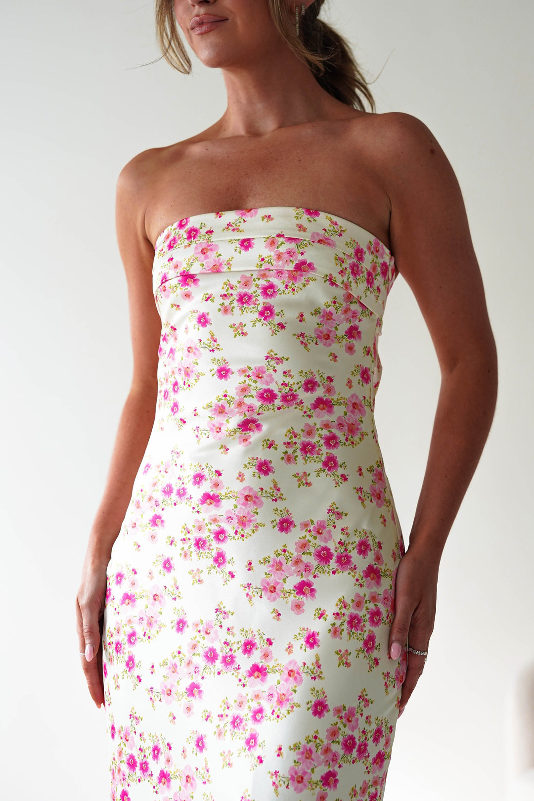 Raina | Robe Longue à Imprimé Floral