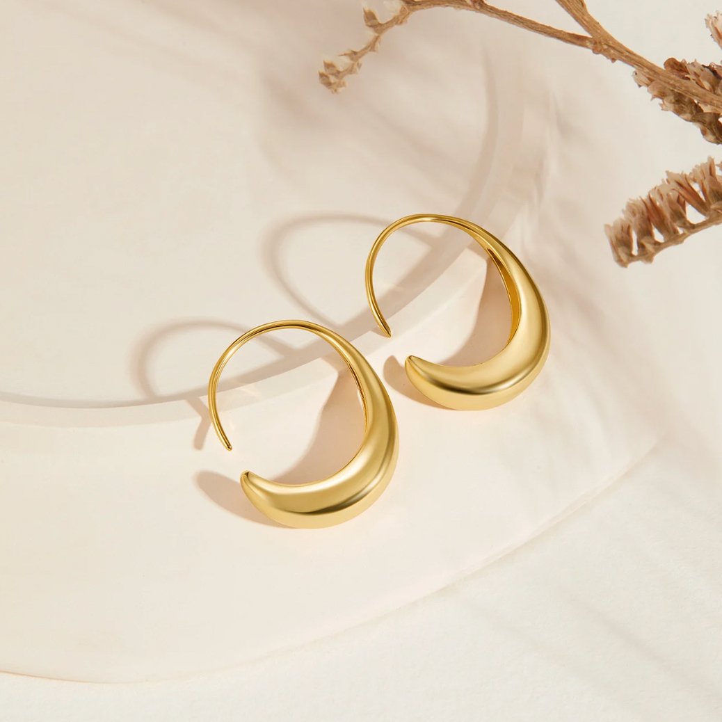 Cina - Boucles d'oreilles en forme de goutte