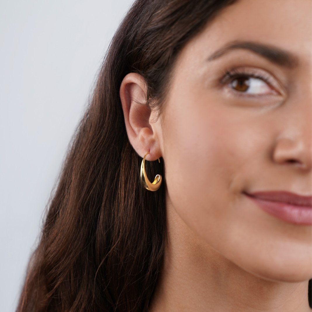 Cina - Boucles d'oreilles en forme de goutte