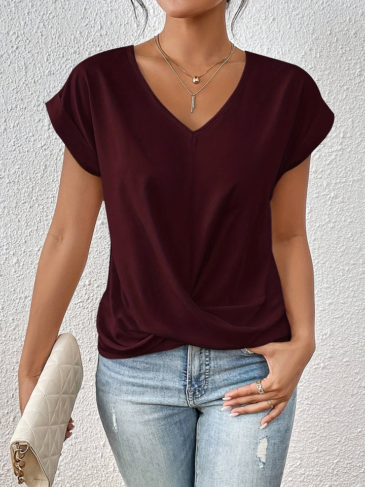 Cleo - T-shirt Décontracté Élégant (1 + 1 Gratuit)