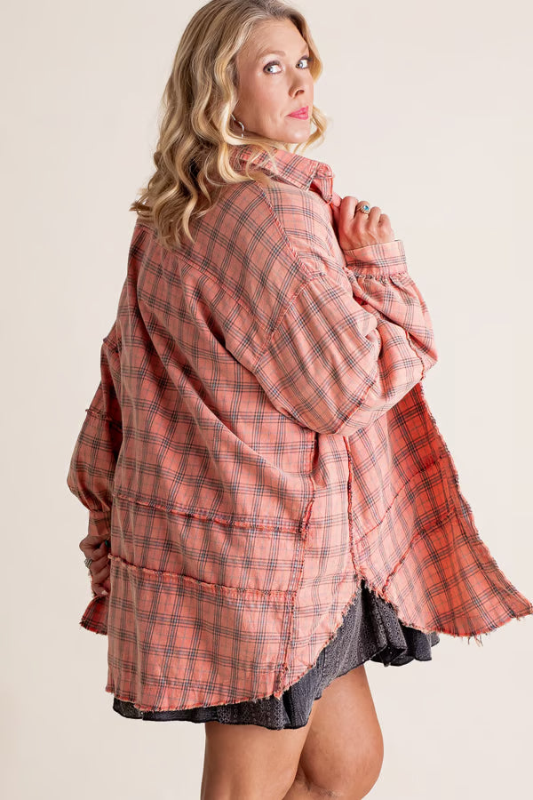 Louise | Veste Chemise Oversize Élégante