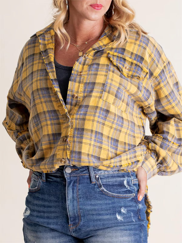 Louise | Veste Chemise Oversize Élégante