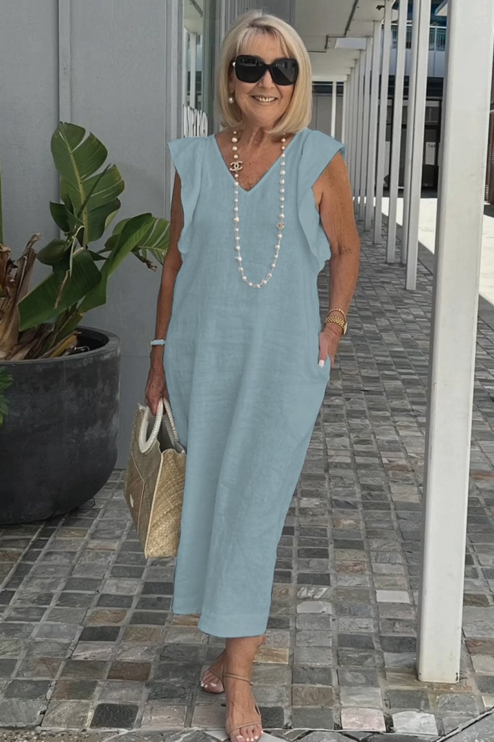 Aurore | Robe Lin Élégante