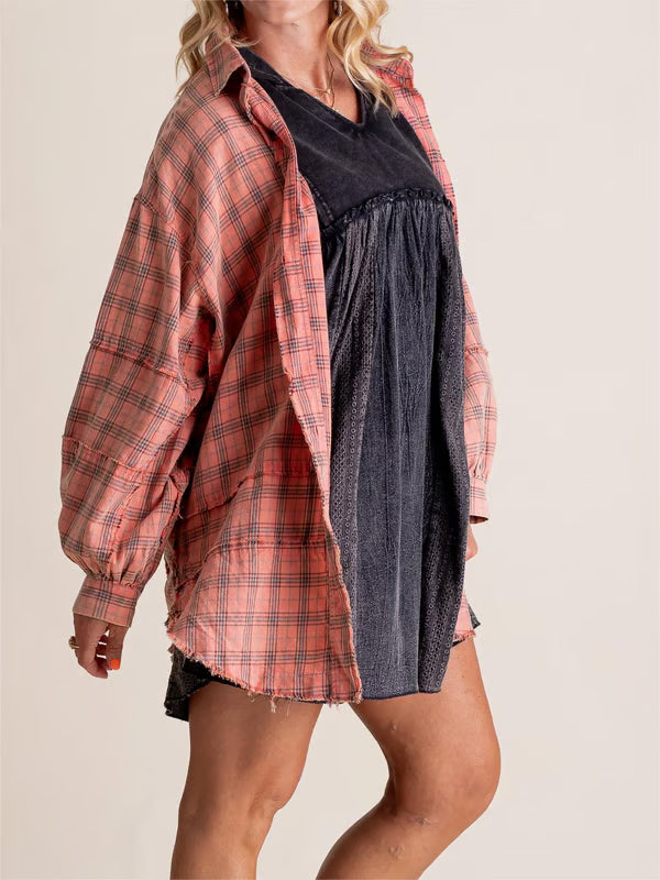 Louise | Veste Chemise Oversize Élégante